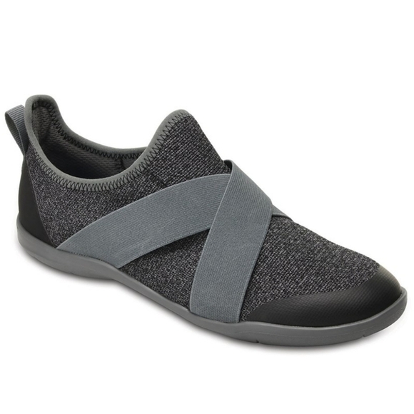 Crocs Swiftwater Cross Strap Static Trainers Slate Grey W 6 - Picture 1 of 11